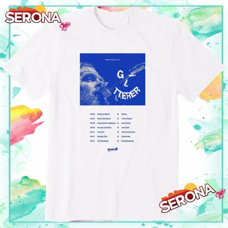 Glitterer February Tour 2025, Glitterer February Tour T-Shirt
