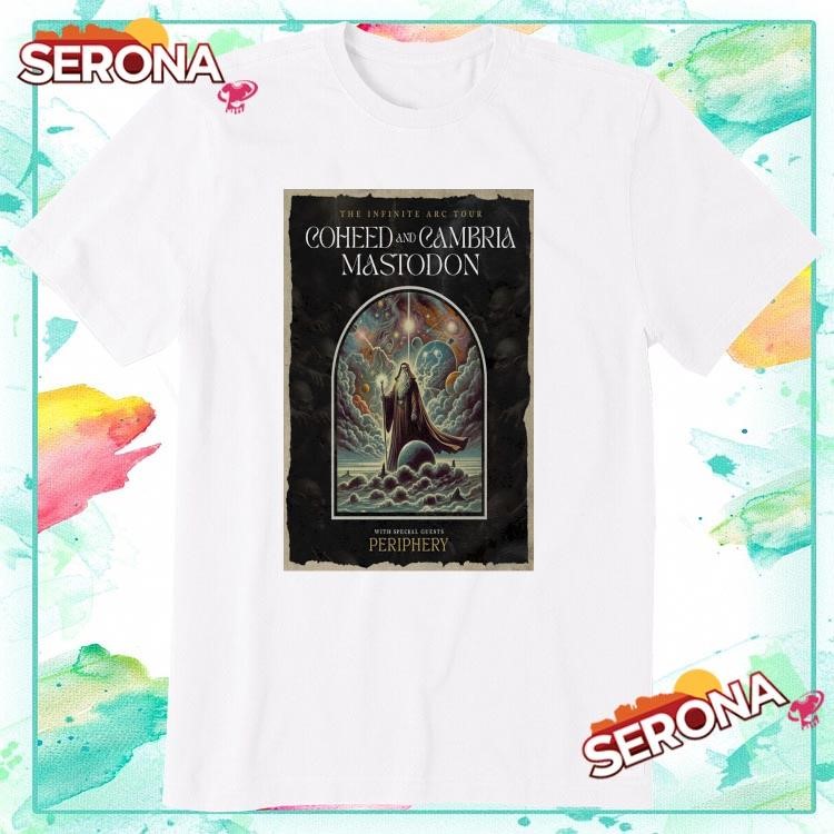 Coheed And Cambria The Infinite Arc Tour 2025, Coheed And Cambria T-Shirt