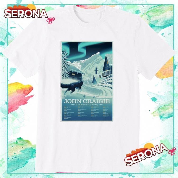 Ohn Craigie European Tour 2025, Ohn Craigie European T-Shirt