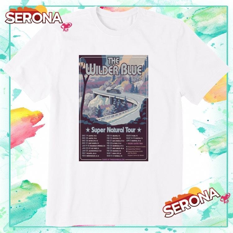Super Natural Tour 2025 The Wilder Blue, Super Natural Tour T-Shirt