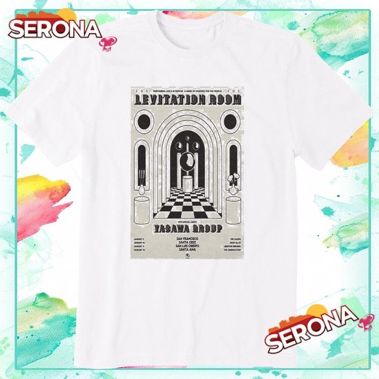 Yasawa Group Levitation Room Tour 2025, Yasawa Group Levitation T-Shirt