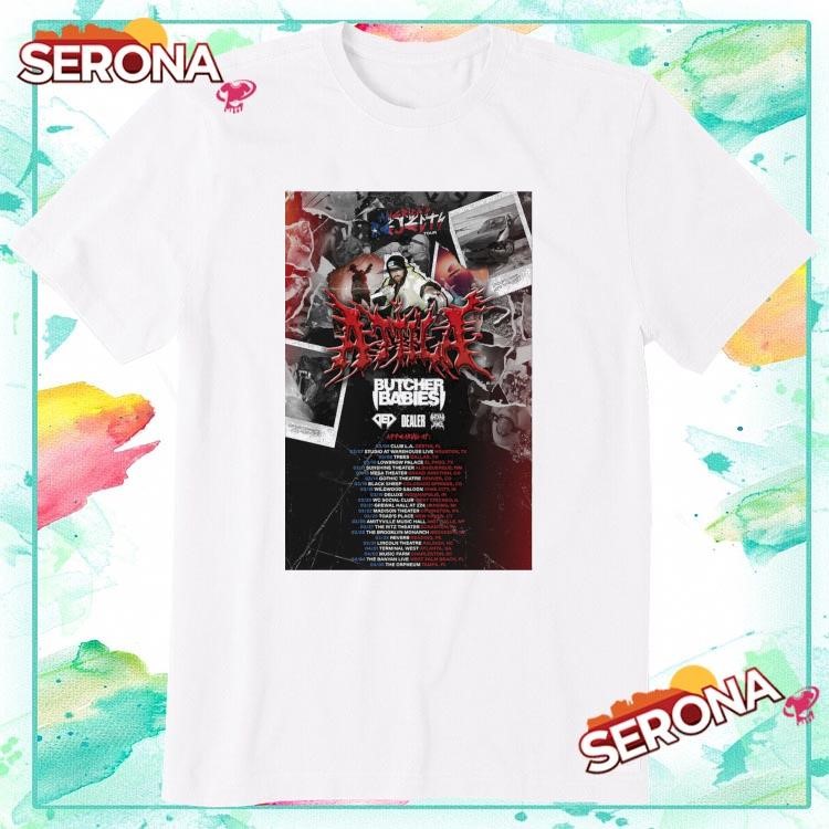 Attila The AmericaS Rejects Tour 2025, Attila The AmericaS T-Shirt
