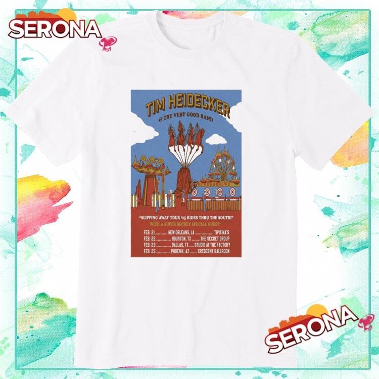 Tim Heidecker And The Very Good Band Slipping Away Tour 2025, Tim Heidecker T-Shirt