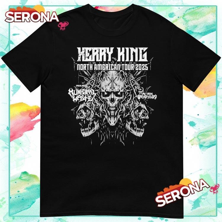 New Kerry King North American Tour 2025, Kerry King North T-Shirt