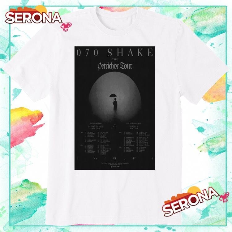 New 070 Shake Petrichor Tour 2025, 70 Shake Petrichor T-Shirt