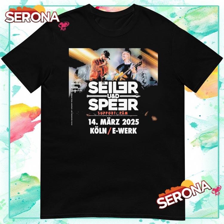 New Seiler Und Speer Tour 2025, Seiler Und Speer T-Shirt