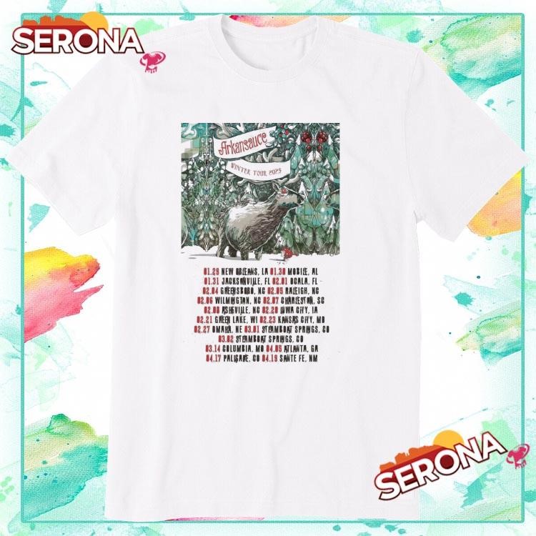 New Arkansauce Winter Tour 2025, Arkansauce Winter Tour T-Shirt