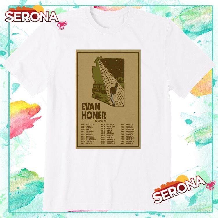 New Evan Honer Spring Tour 2025, Evan Honer Spring T-Shirt