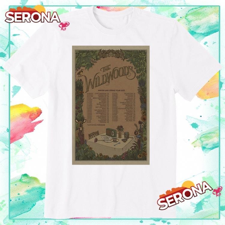 New The Wildwoods Winter And Spring Tour 2025, The Wildwoods Winter T-Shirt