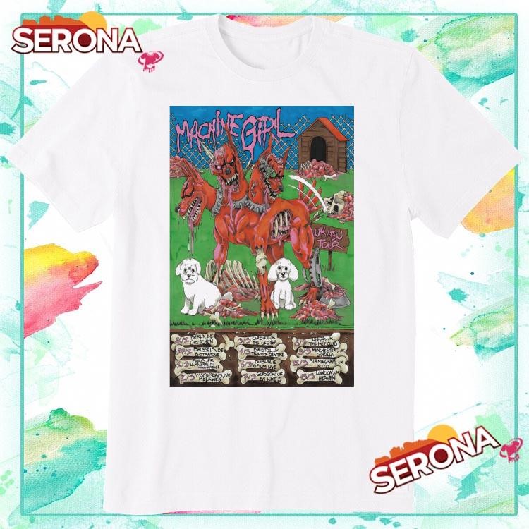Machine Girl Uk Eu Tour 2025, Machine Girl Uk T-Shirt