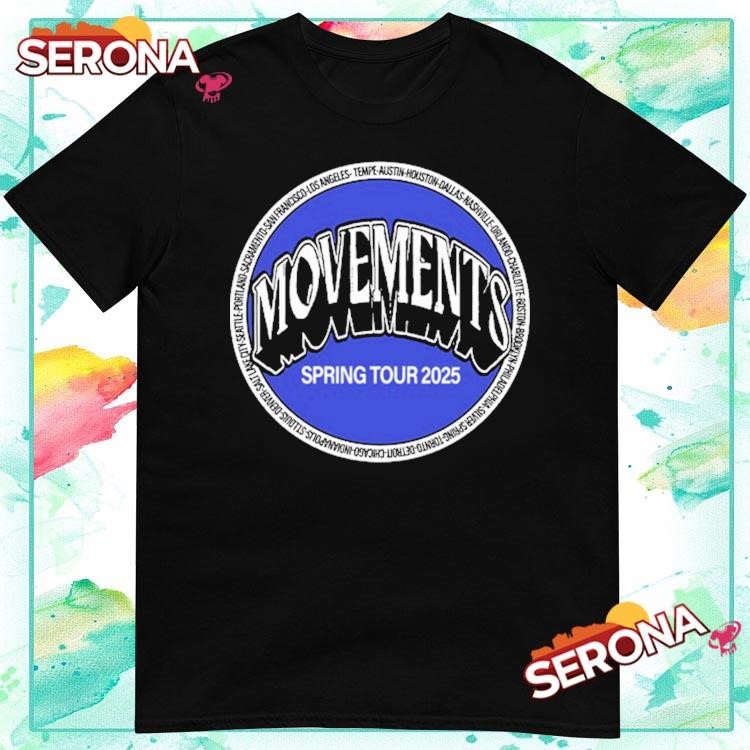 New Movements Spring Tour 2025, Movements Spring Tour T-Shirt