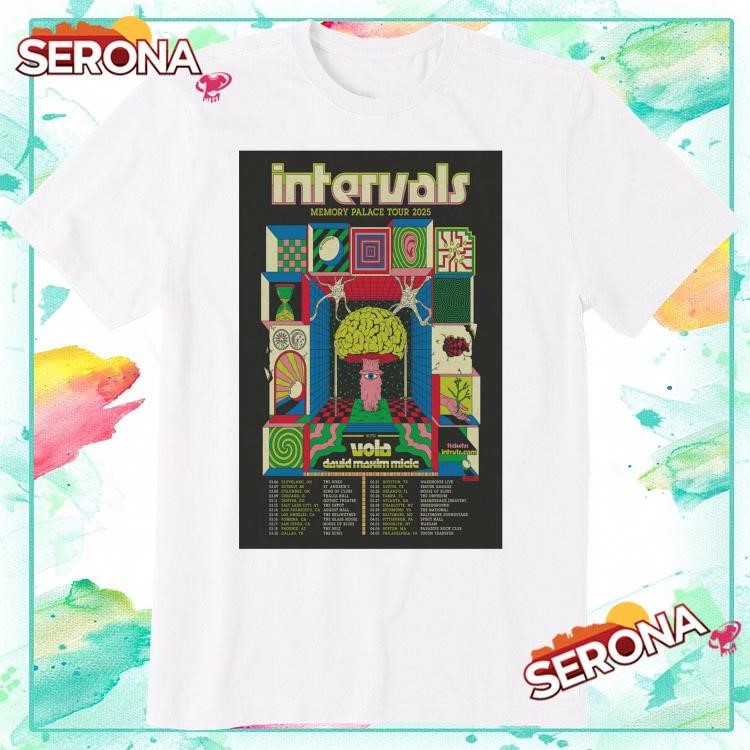 New Intervals With Vola David Maximum Micic Tour 2025, Intervals With Vola T-Shirt