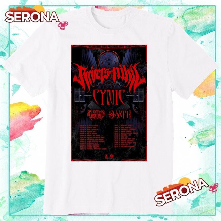 New Rivers Of Nihil Cynic Beyonc Reation Tour 2025, Rivers Of Nihil T-Shirt
