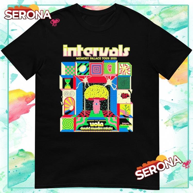New Intervals Memory Palace Tour 2025, Intervals Memory Palace T-Shirt