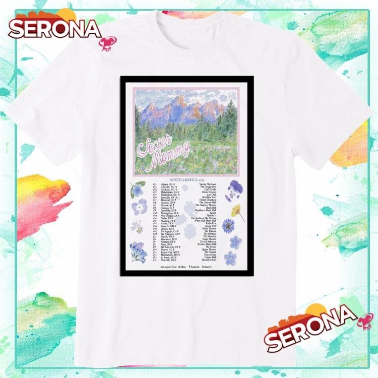 New Soccer Mommy North America Tour 2025, Soccer Mommy North T-Shirt