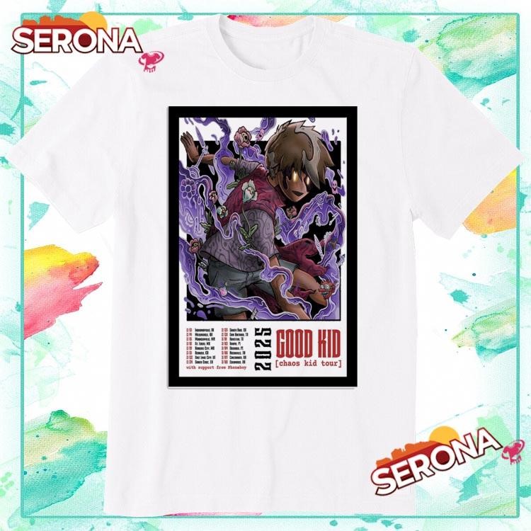 New Good Kid Chaos Kid Tour 2025, Good Kid Chaos T-Shirt
