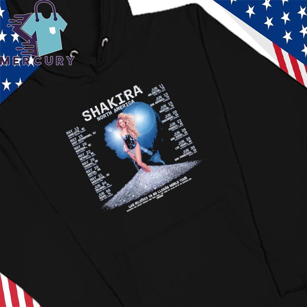 New Shakira Unveils 2025 North American World Tour, Shakira Unveils 2025 Hoodie