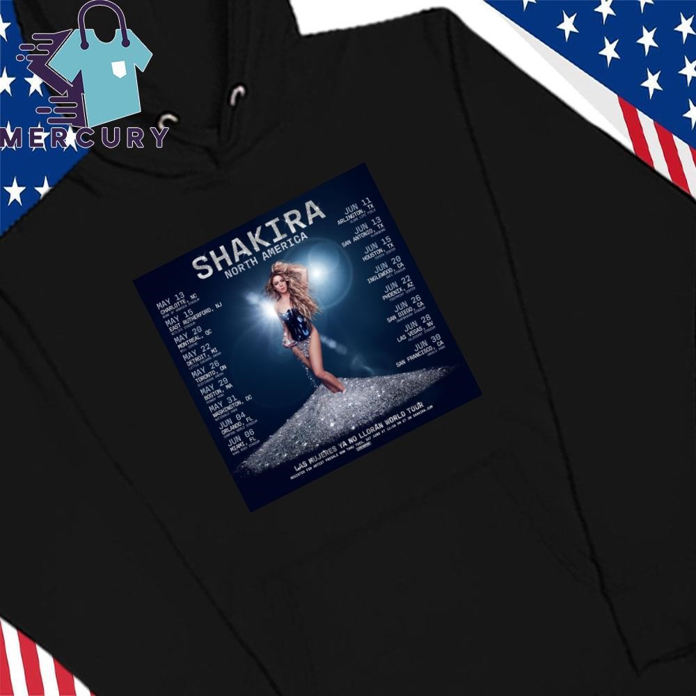 New Shakira Las Mujeres Ya No Lloran North America 2025, Shakira Las Mujeres Hoodie