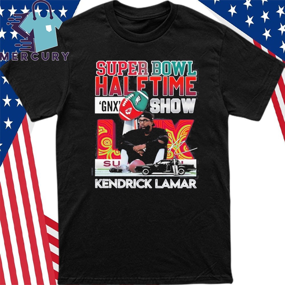 New Super Bowl LIX Kendrick Lamar Signature, Kendrick Lamar 2025 T-Shirt