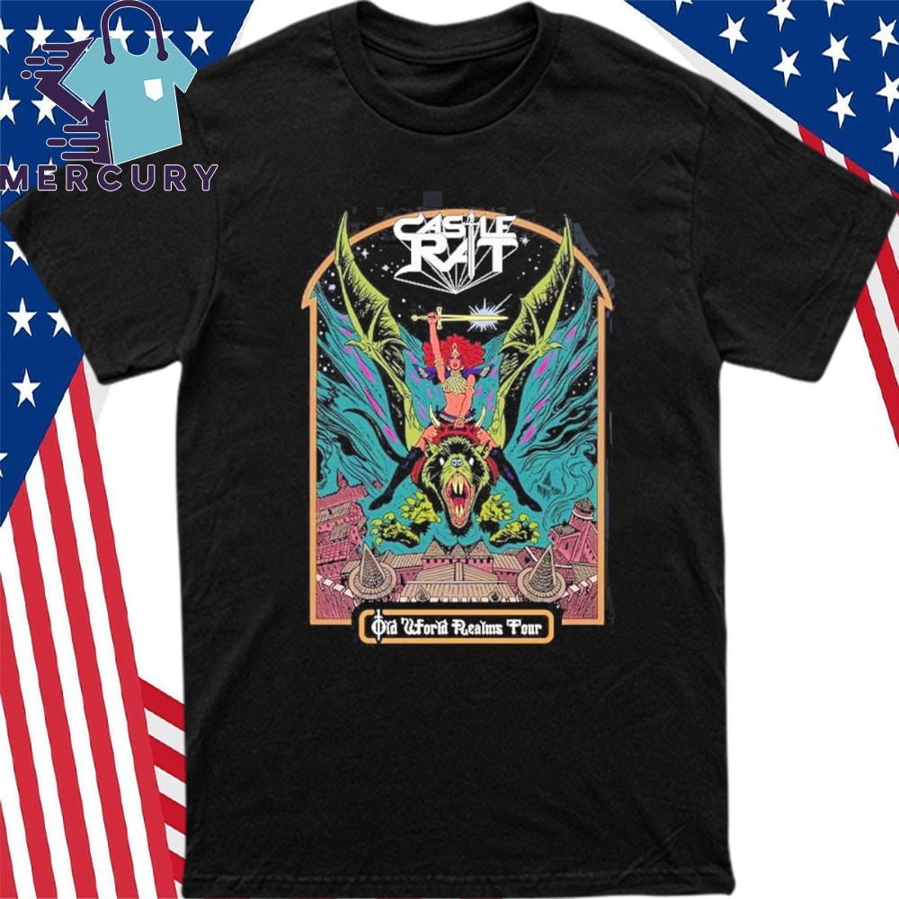 New Castle Rat Old World Realms Tour Europe And UK Tour 2025 Tour, Castle Rat Old T-Shirt
