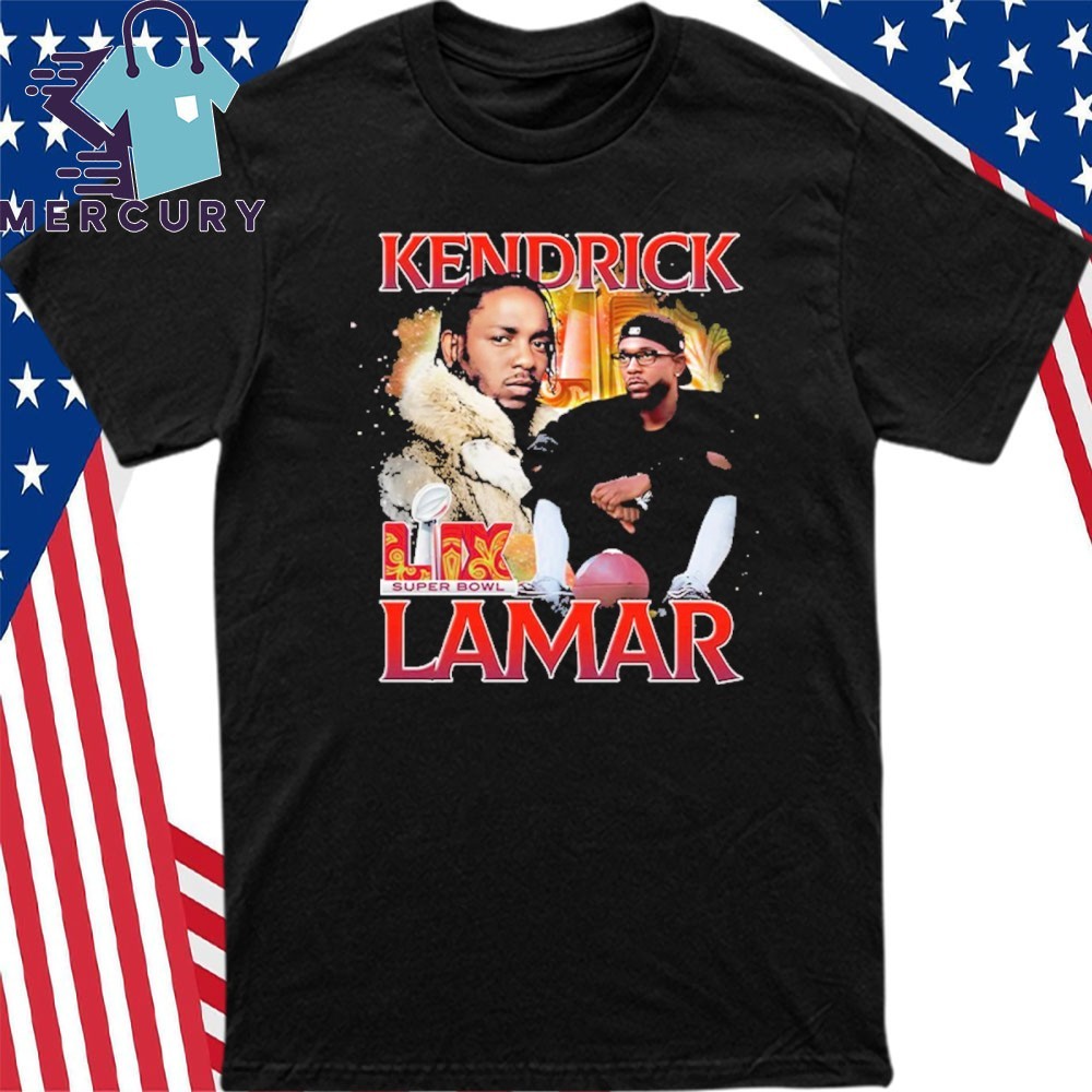 New Kendrick Lamar Super Bowl LIX 2025, Kendrick Lamar Tour 2025 T-Shirt
