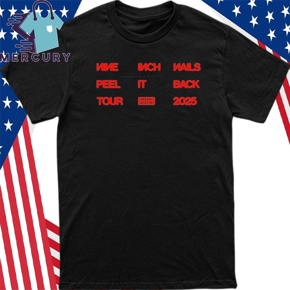 New Nine Inch Nails Peel It Back Tour 01, Nine Inch Nails T-Shirt