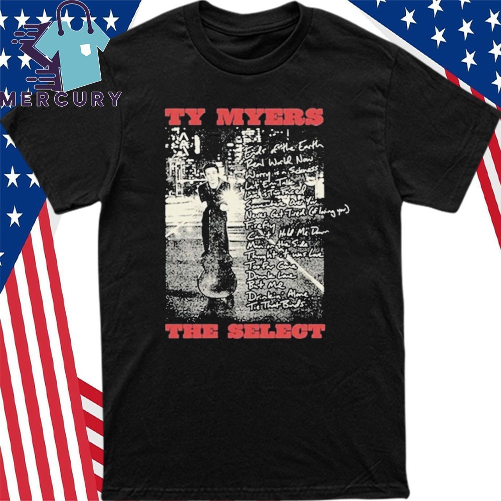 Ty Myers The Select Album, Ty Myers T-Shirt