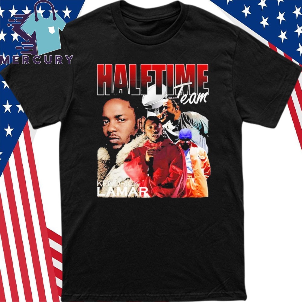 Retro 90s Kendrick Lamar Halftime Team, Kendrick Lamar 2025 T-Shirt