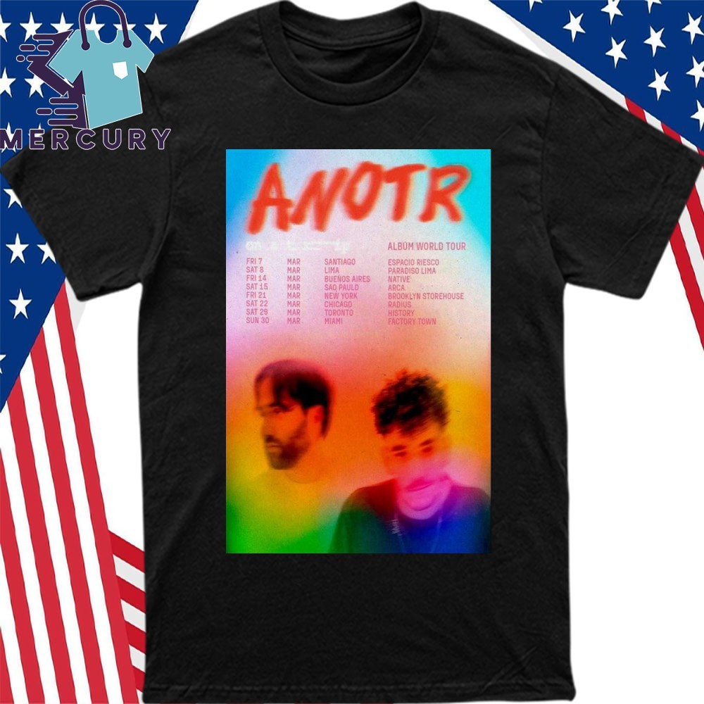 Anotr North & South America Tour 2025, Anotr North T-Shirt
