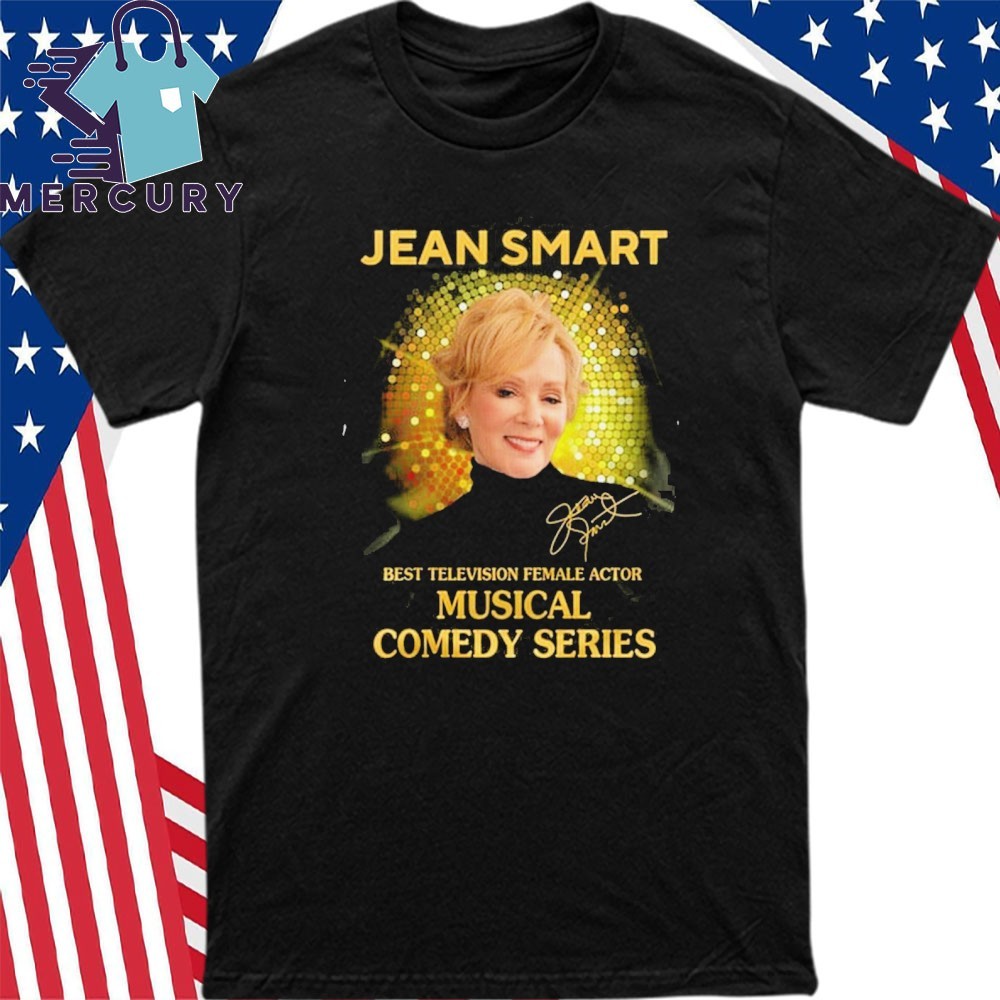 Jean Smart Golden Globes Best Television Female Actor 2025, Jean Smart Golden T-Shirt