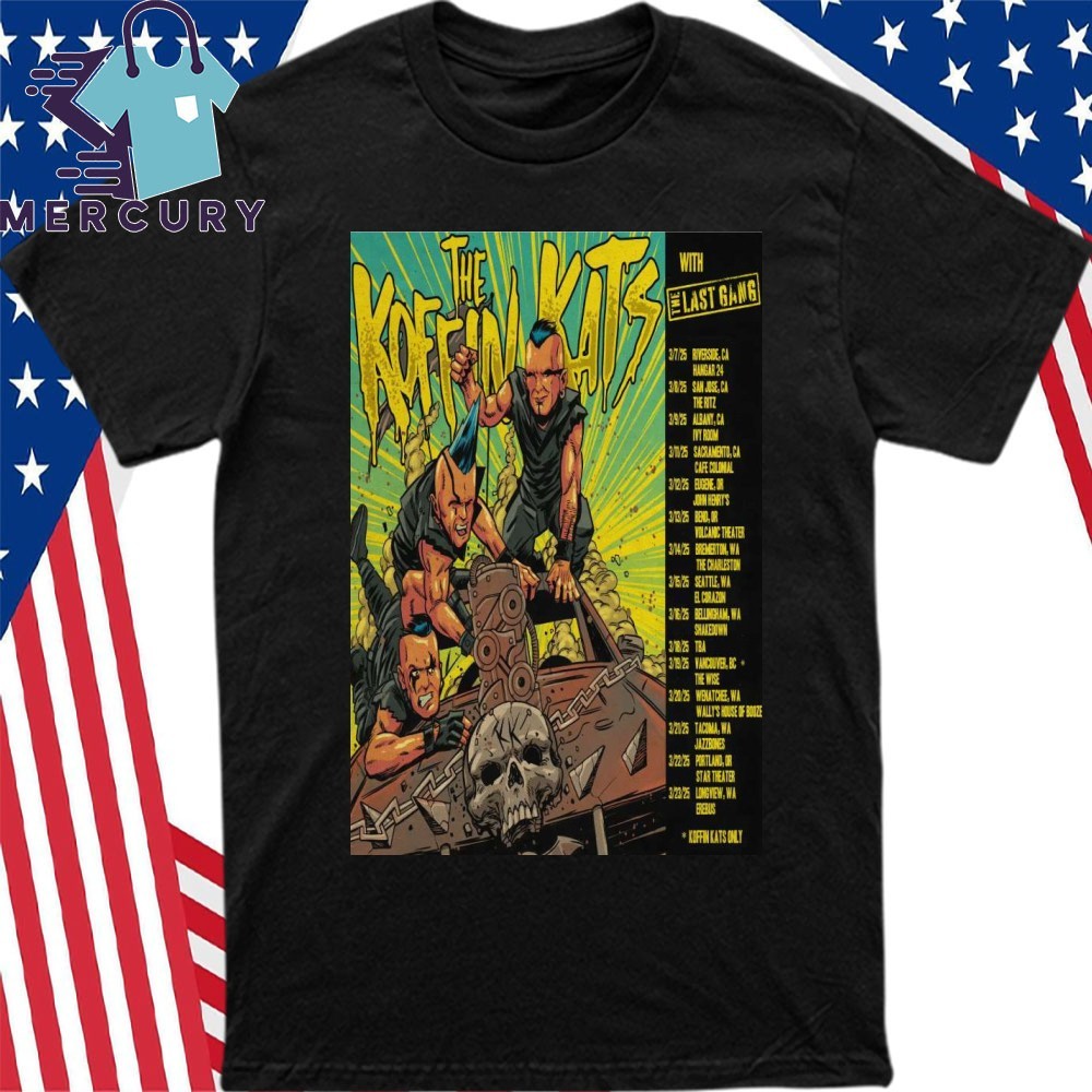 The Koffin Kats & The Last Gang Tour March 2025, The Koffin Kats T-Shirt