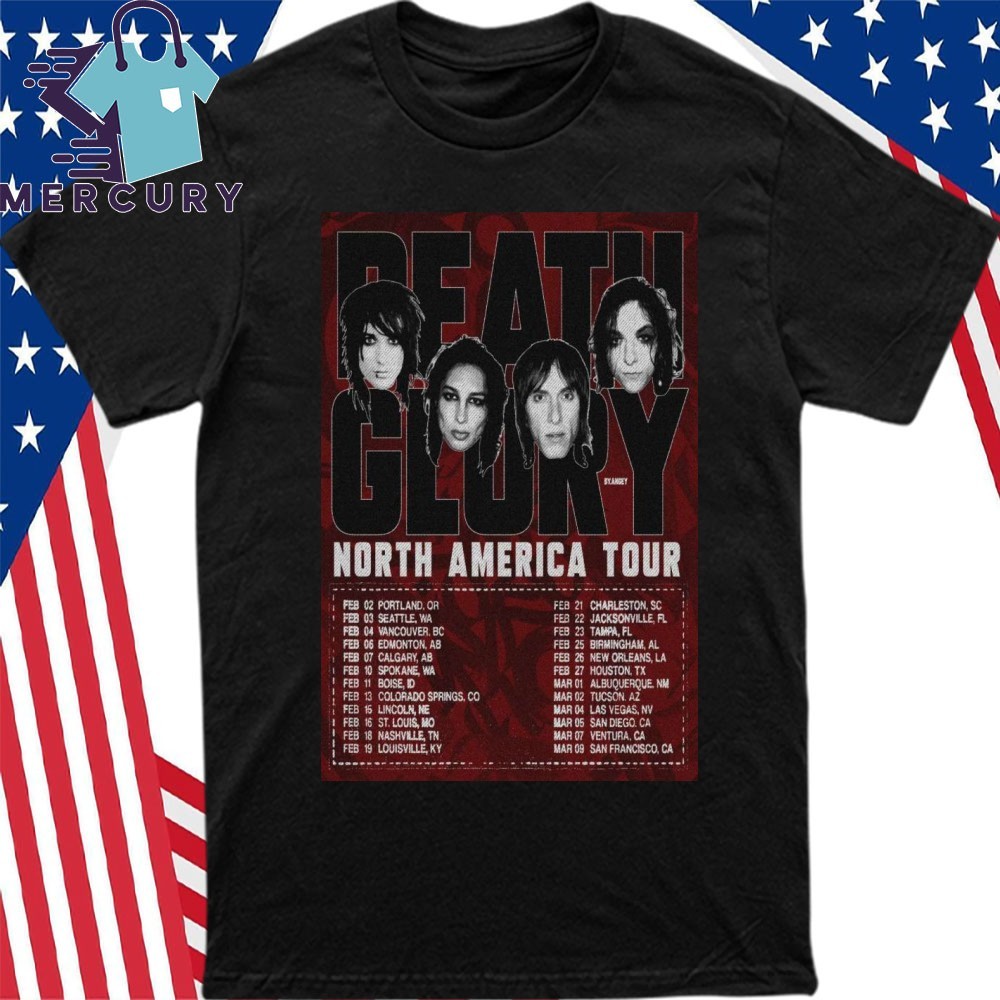 Palaye Royale 2025 Death Or Glory North America, Palaye Royale 2025 T-Shirt