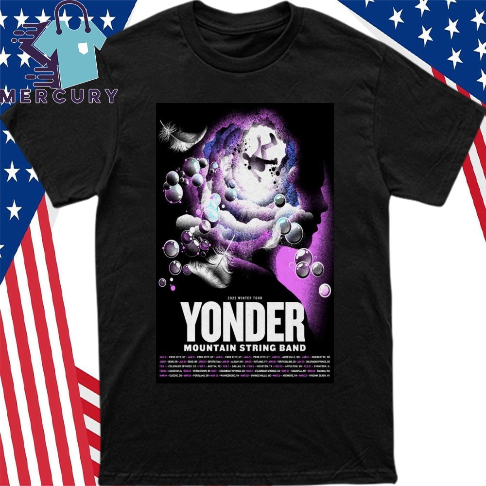 Yonder Mountain String Band 2025 Winter, Yonder Mountain String T-Shirt