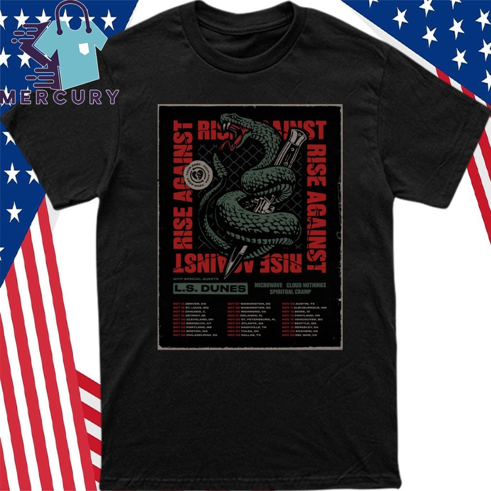 Rise Against Fall Tour 2025, Rise Against Fall T-Shirt