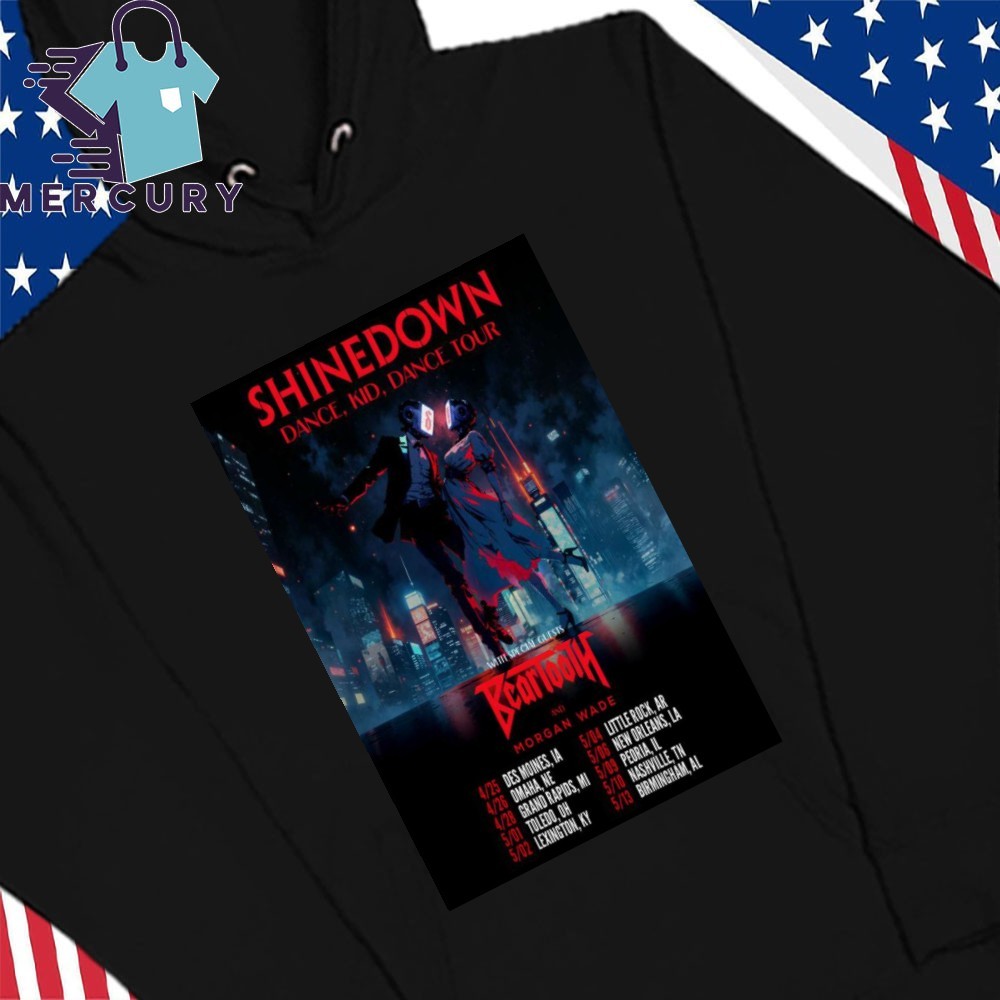 Shinedown The Dance Kid Dance Kid Tour 2025, Shinedown The Dance Hoodies