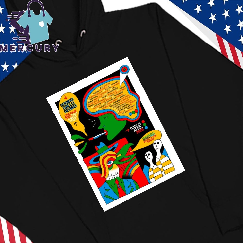 Sonido Gallo Negro USA Tour 2025, Sonido Gallo Negro Hoodies