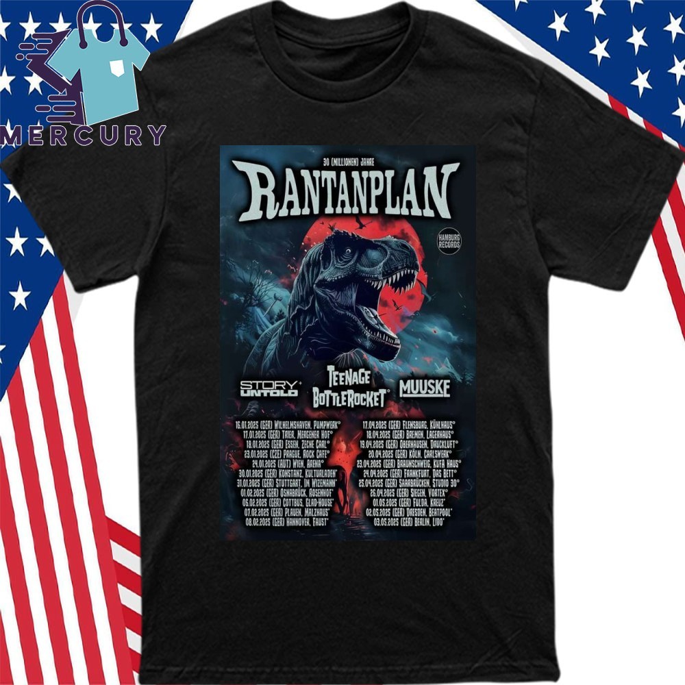 Rantanplan European Tour 2025, Rantanplan European Tour T-Shirt