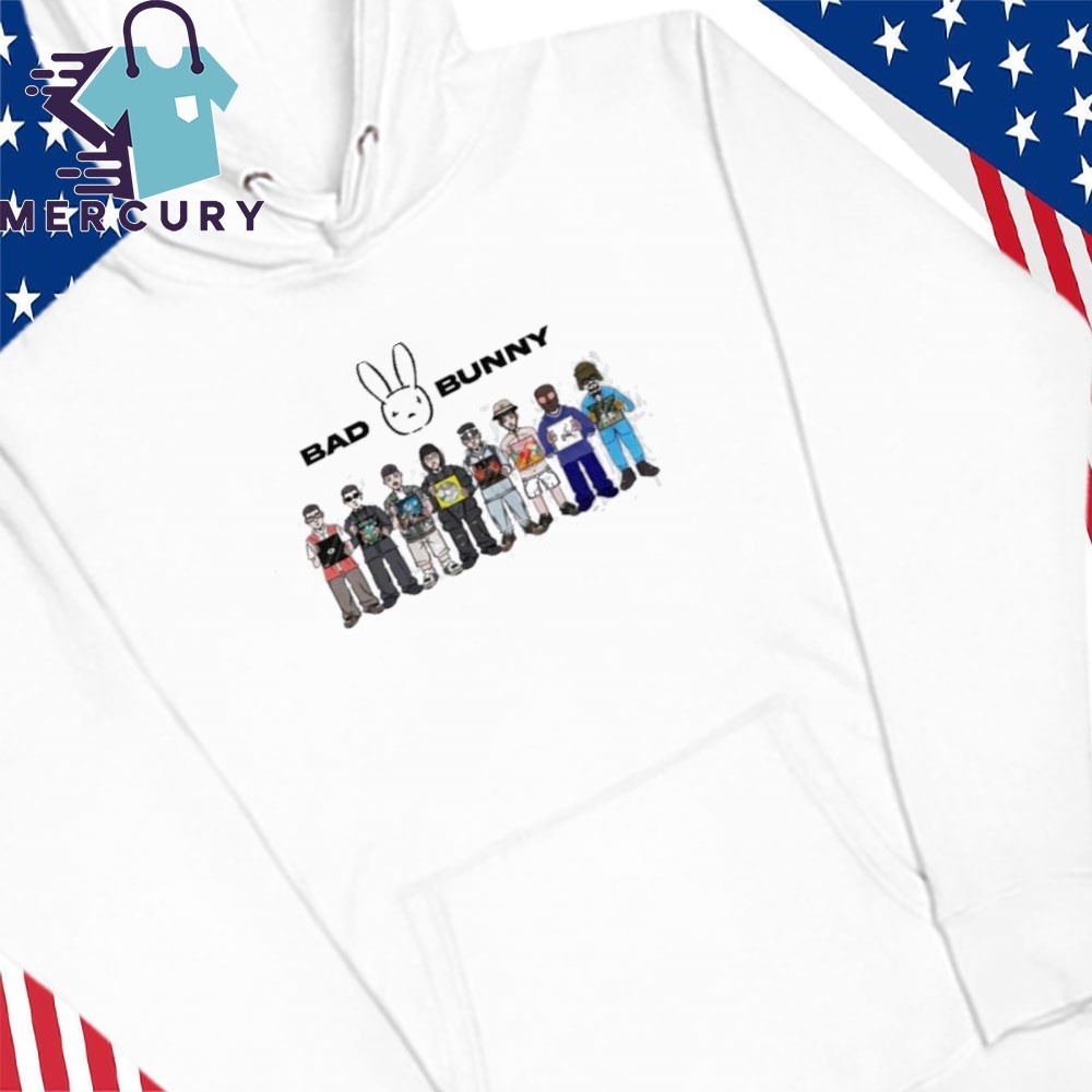 Bad Bunny Album Evolution 2025, Bad Bunny Album Hoodies