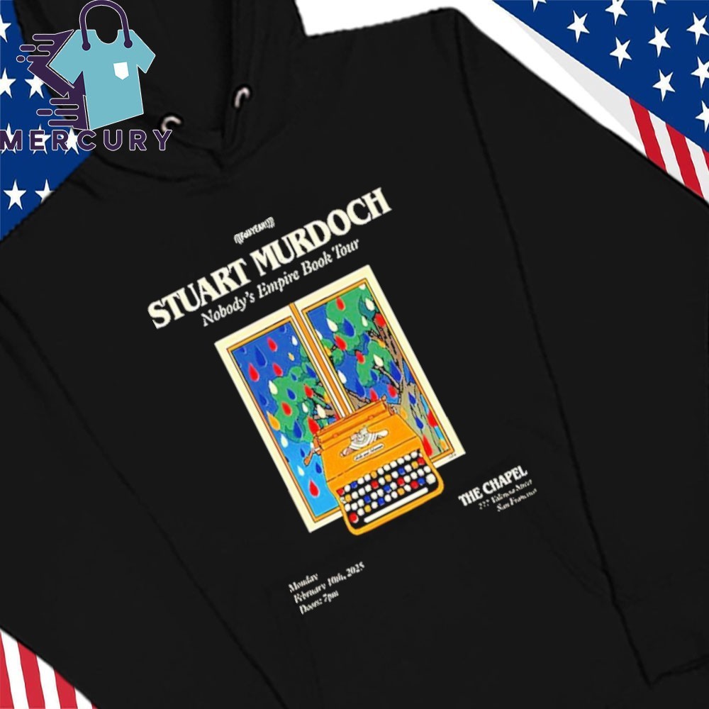 Stuart Murdoch Nobodys Empire Book Tour At The Chapel, Stuart Murdoch Nobodys Hoodies