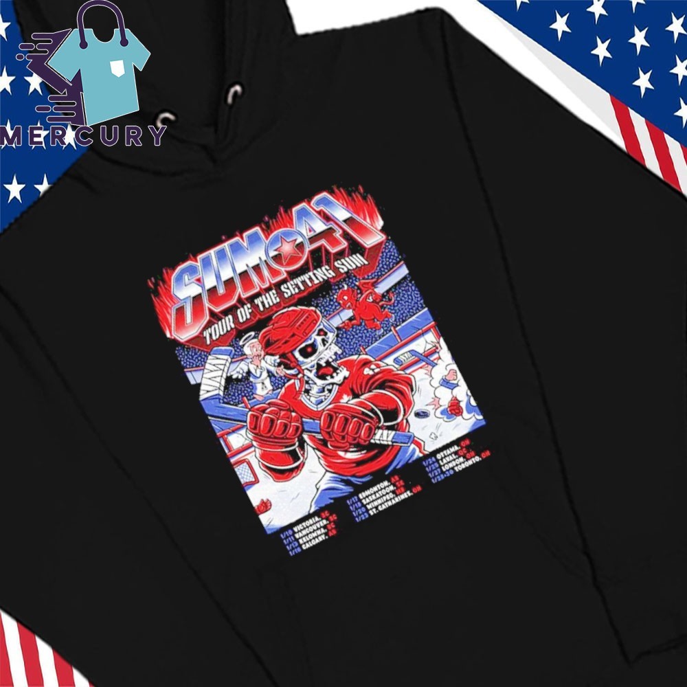 New SUM 41 Tour Of The Setting SumFor January 2025 Tour By Heeey, SUM 41 Tour Hoodies