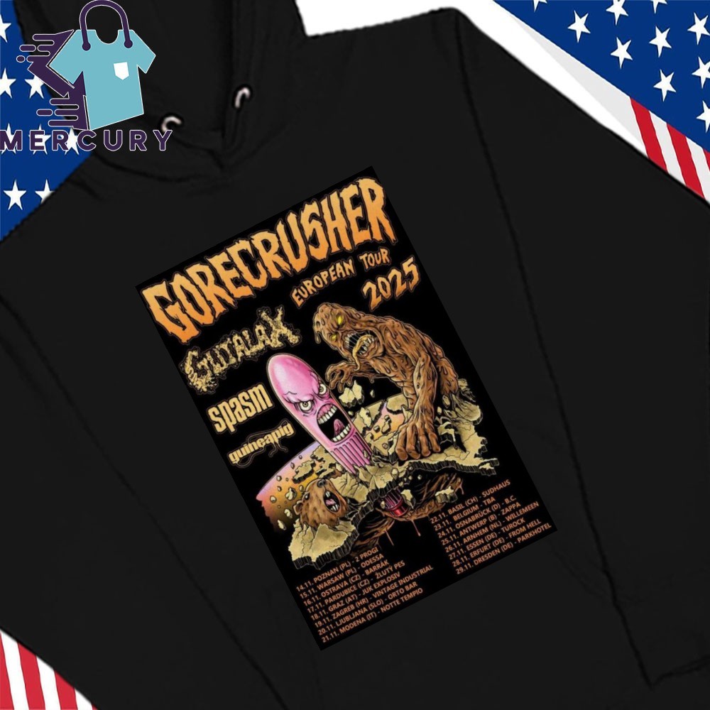 New Gutalax Band European Tour 2025, Gutalax Band European Hoodies