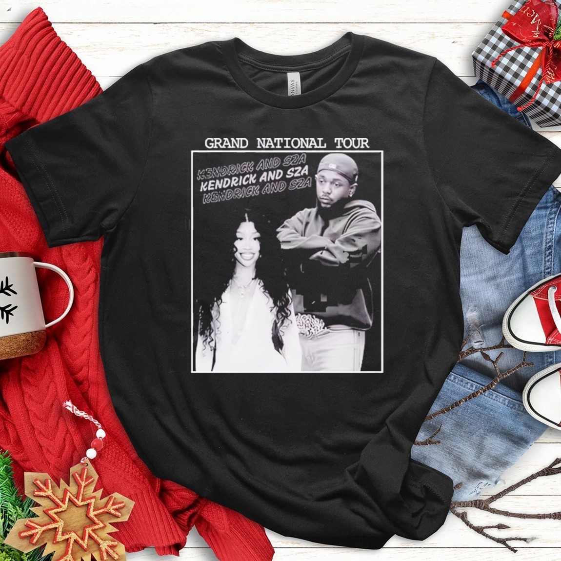 Top Kendrick Lamar & SZA Grand National Tour 2025, Top Kendrick Lamar T-Shirts