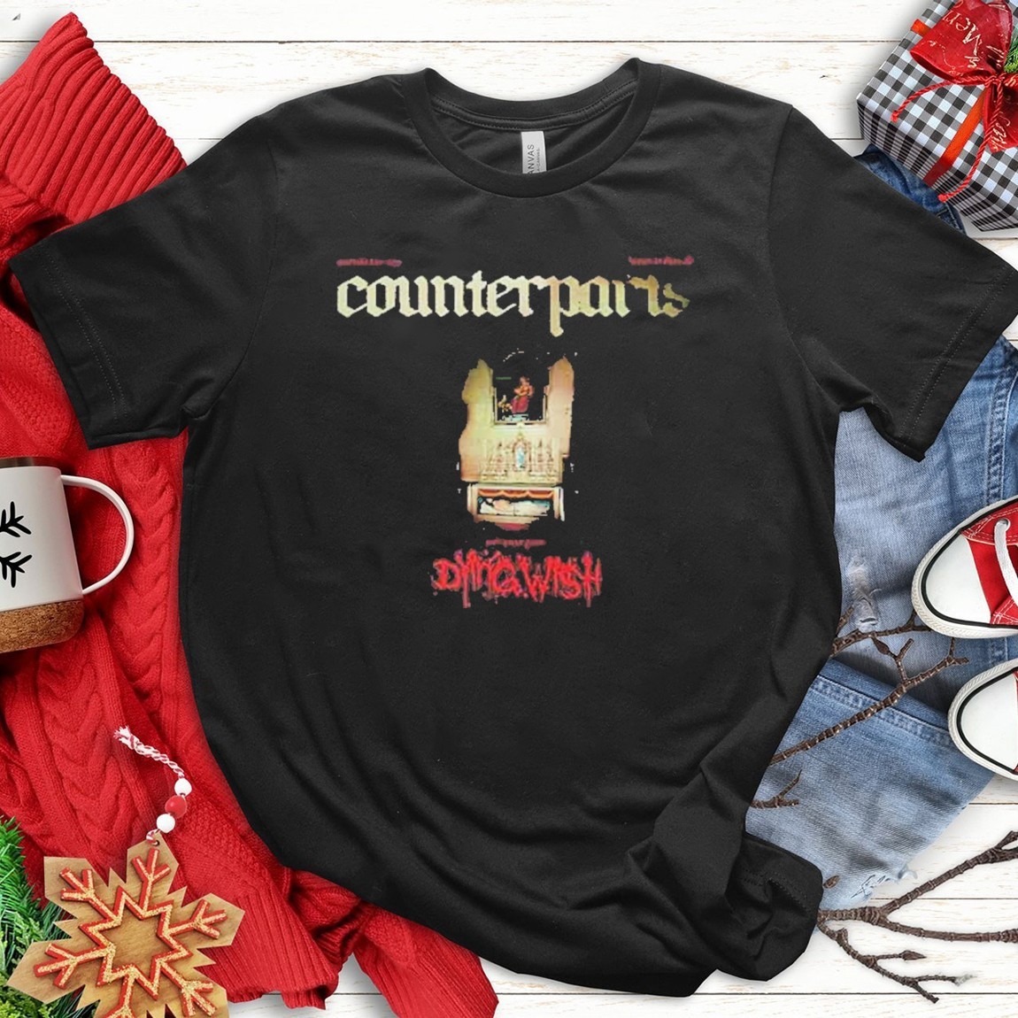 Official Counterparts Heaven Let Them Die Tour 2025, Counterparts T-Shirts