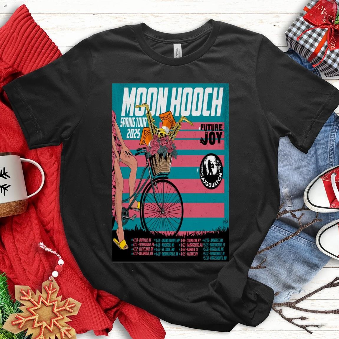 Official Moon Hooch Spring Tour 2025, Moon Hooch T-Shirts
