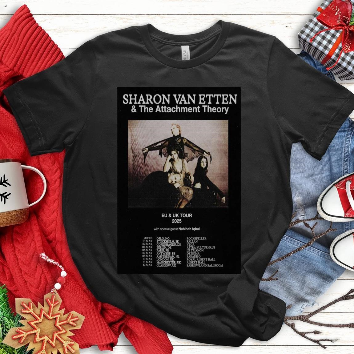 Official Sharon Van Etten EU & UK Tour 2025, Sharon Van T-Shirts