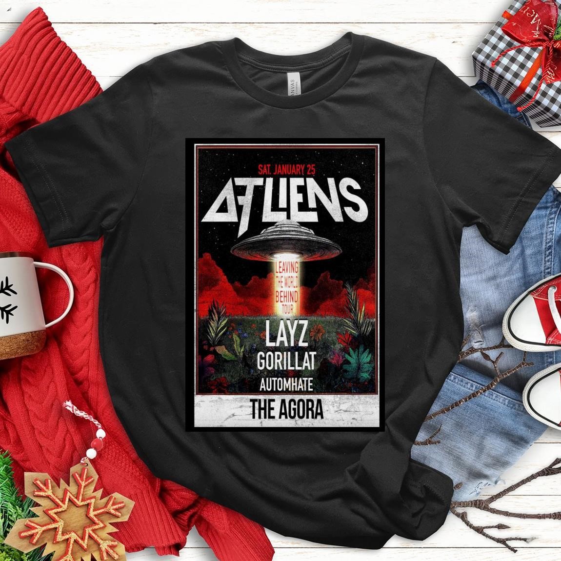 Official Tour 2025 ATLiens Agora Theater & Ballroom in Cleveland OH, Tour 2025 T-Shirts