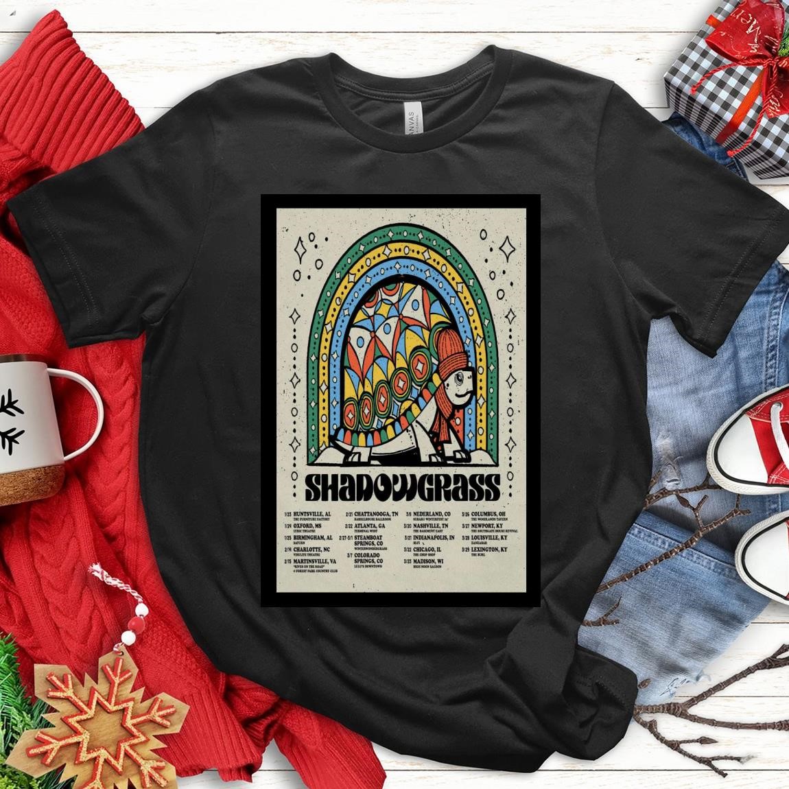 New Original Shadow Grass Winter Tour 2025, Original Shadow Grass T-Shirts