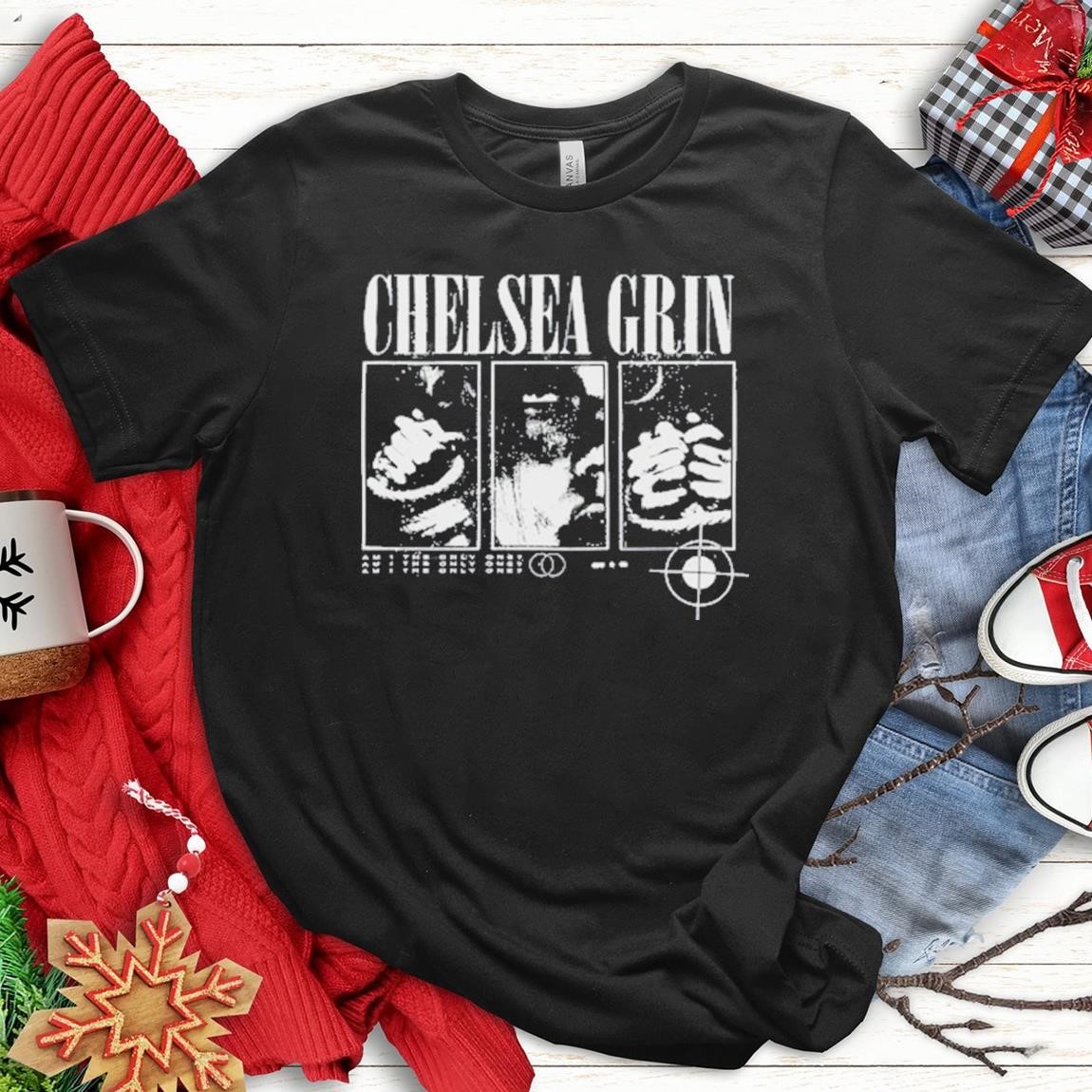 New Official Chelsea Grin Tour 2025 Down Right, Chelsea Grin T-Shirts