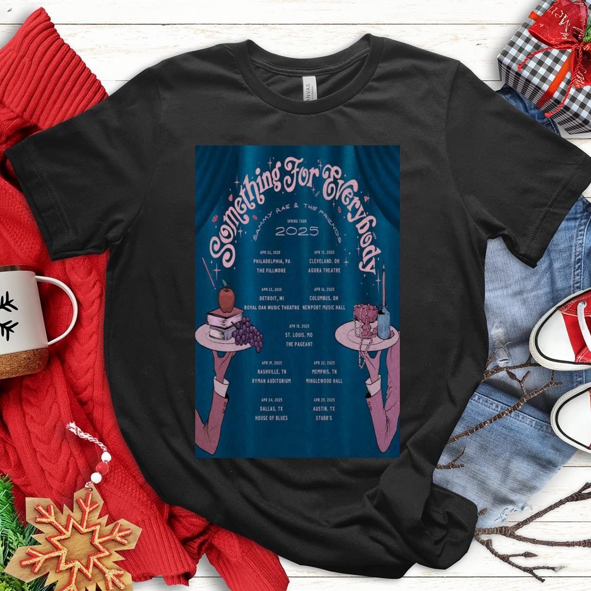 New Official Sammy Rae & The Friends Something Tour 2025, Sammy Rae T-Shirts