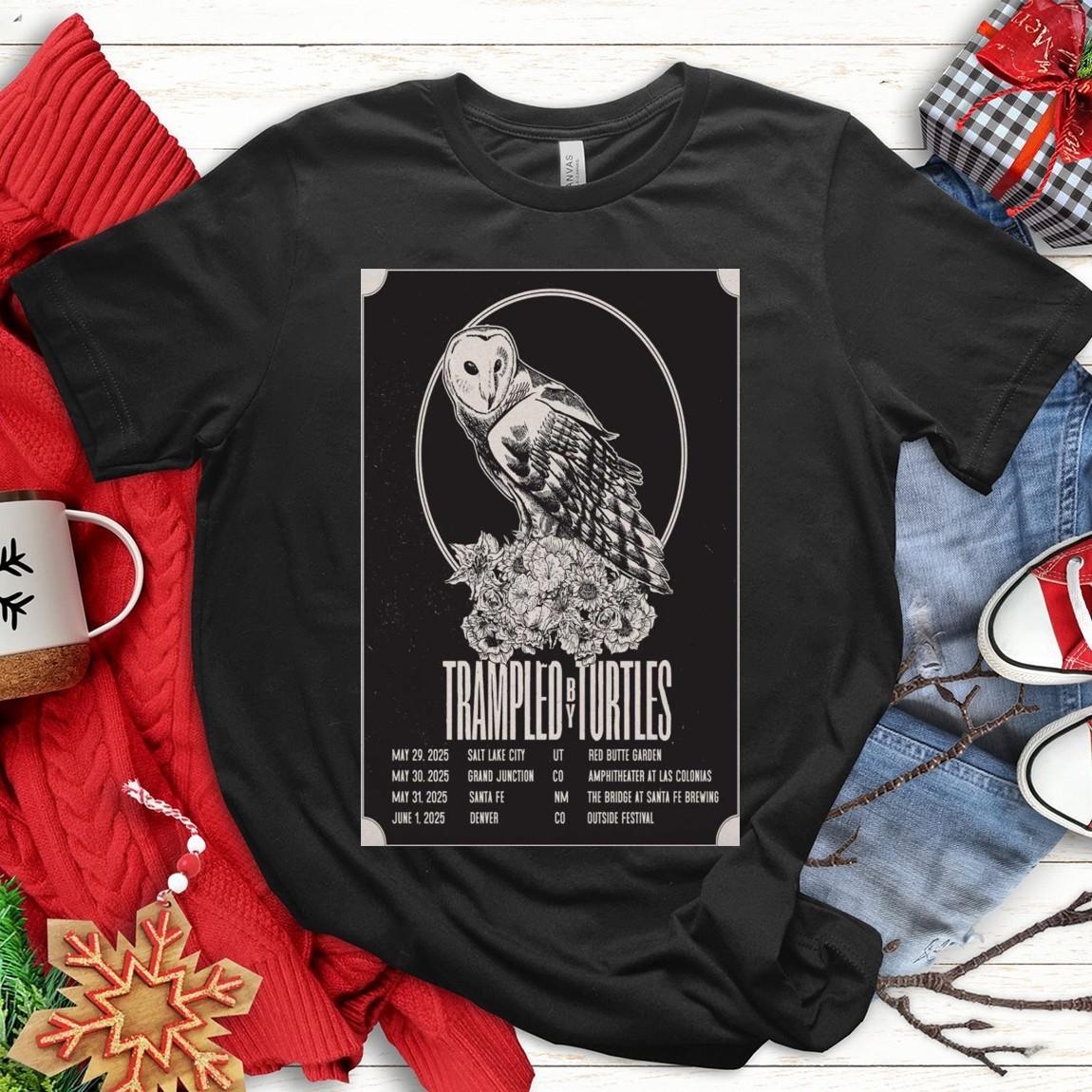 New Official Trampled By Turtles Tour May 2025, Trampled By Turtles T-Shirts